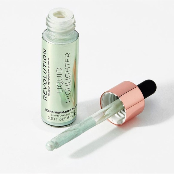 Mermaid Scales | Makeup Revolution Liquid Highlighter (0.61 fl oz / 18ml) - Picture 6 of 6